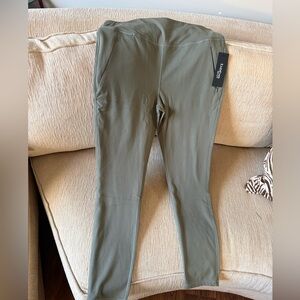 Olive Green Leggings by Bebe size XL
